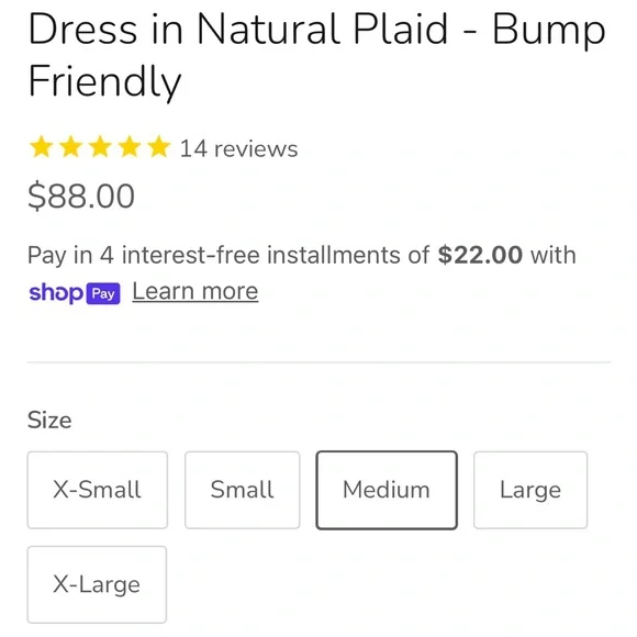 Gingham Maxi Dress in Beige Check - Picture 4 of 8